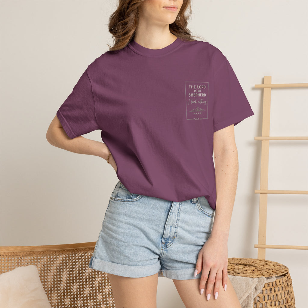 Psalm 23 'The Lord Is My Shepherd' T-Shirt