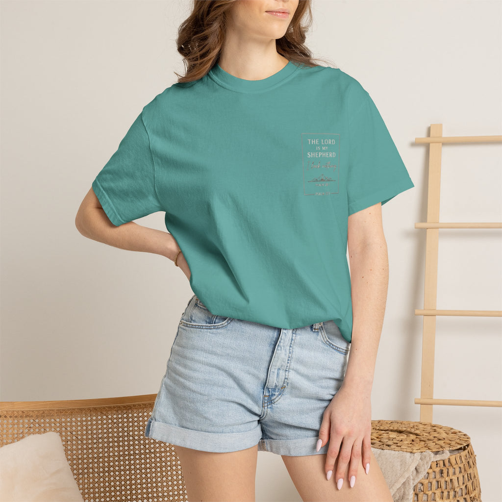 Psalm 23 'The Lord Is My Shepherd' T-Shirt