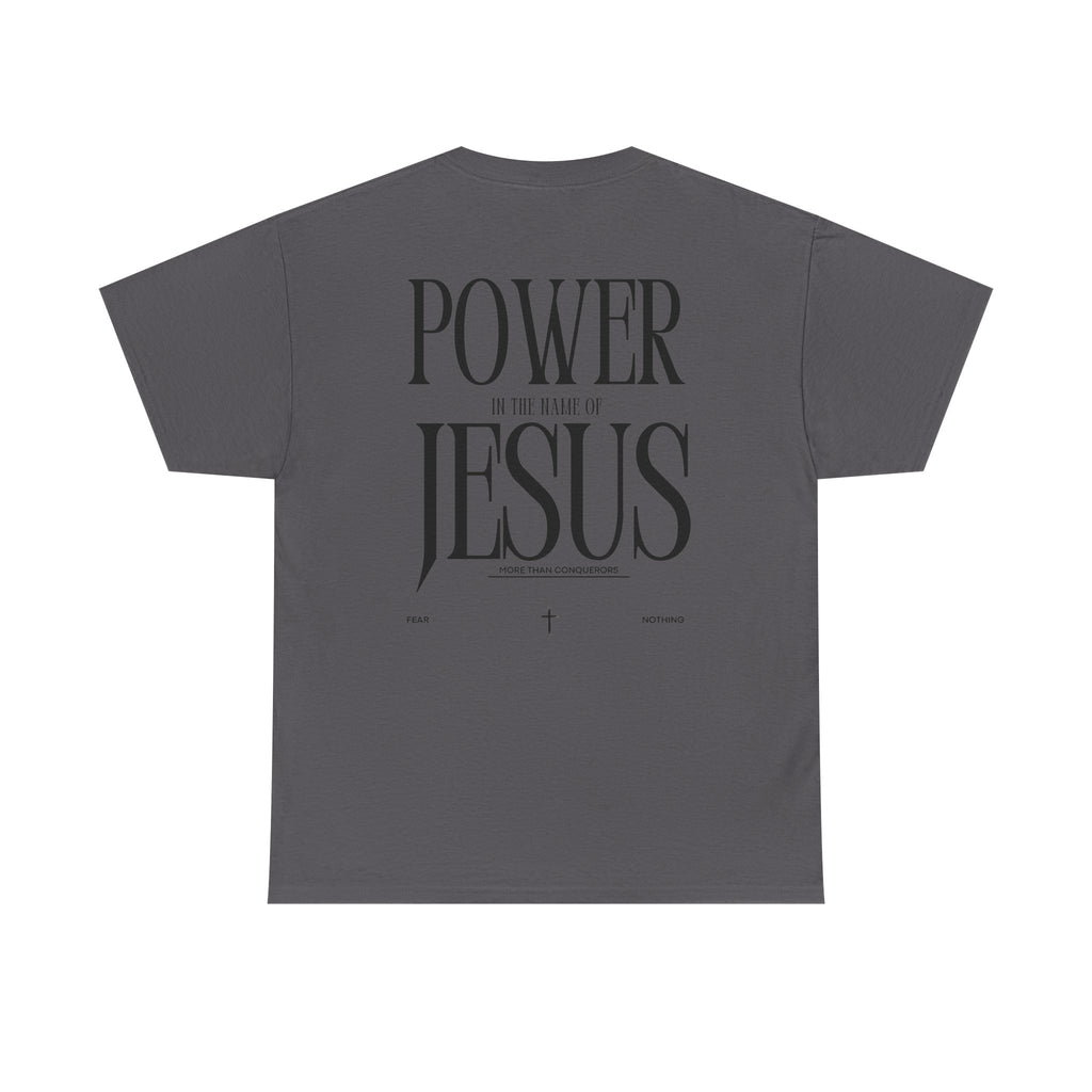 Christian Tee — "Power in the Name of Jesus" Graphic T‑Shirt
