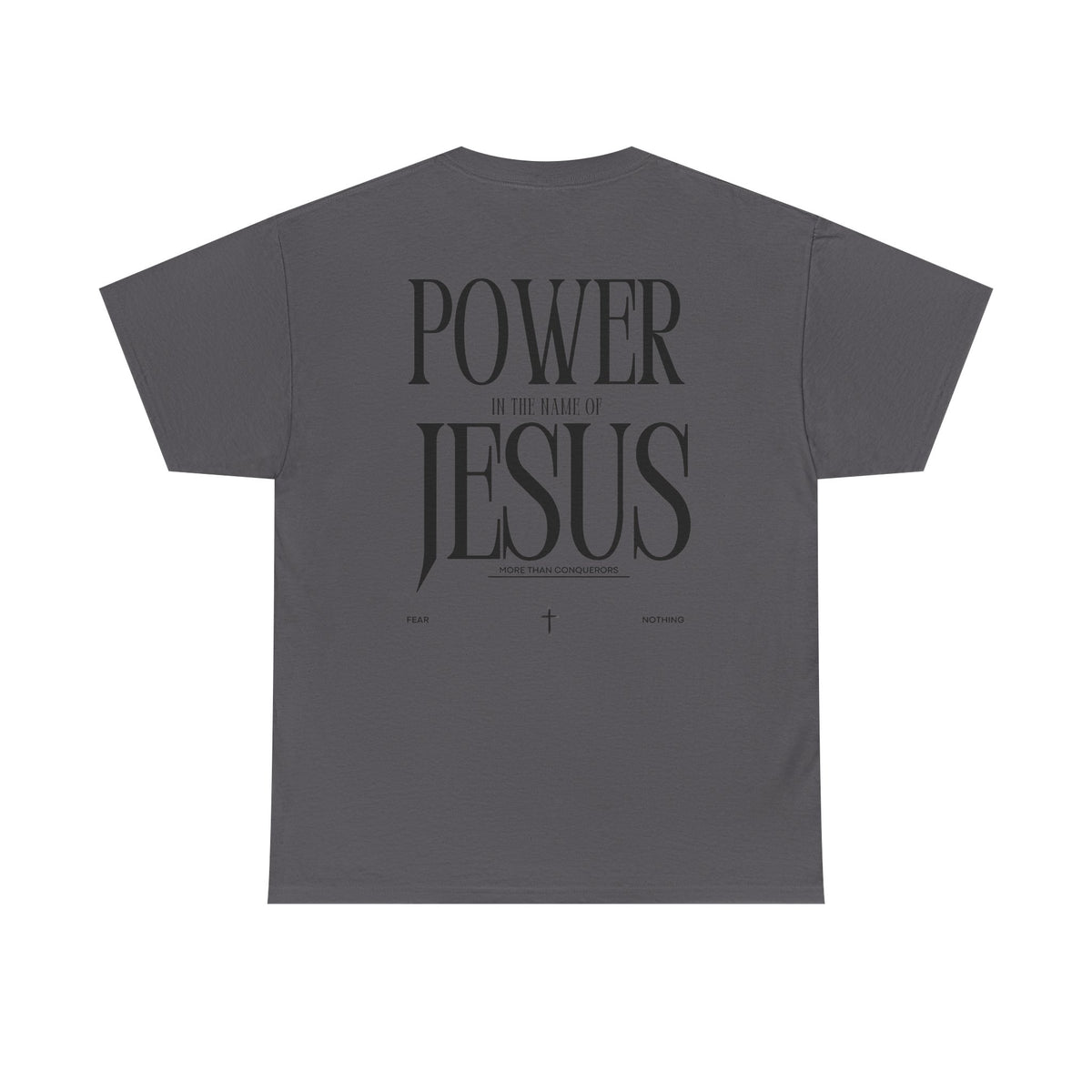 Christian Tee — "Power in the Name of Jesus" Graphic T‑Shirt