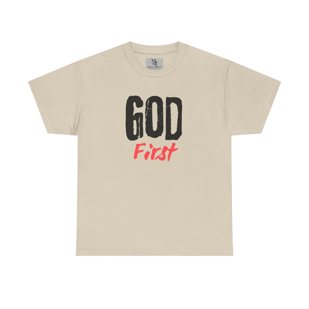 God First T-Shirt — Faith-Inspired Graphic Tee