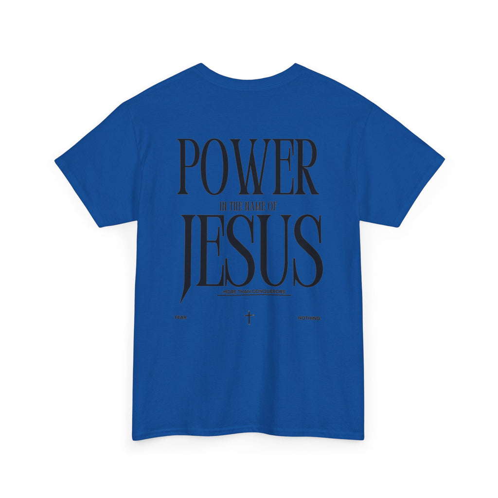 Christian Tee — "Power in the Name of Jesus" Graphic T‑Shirt