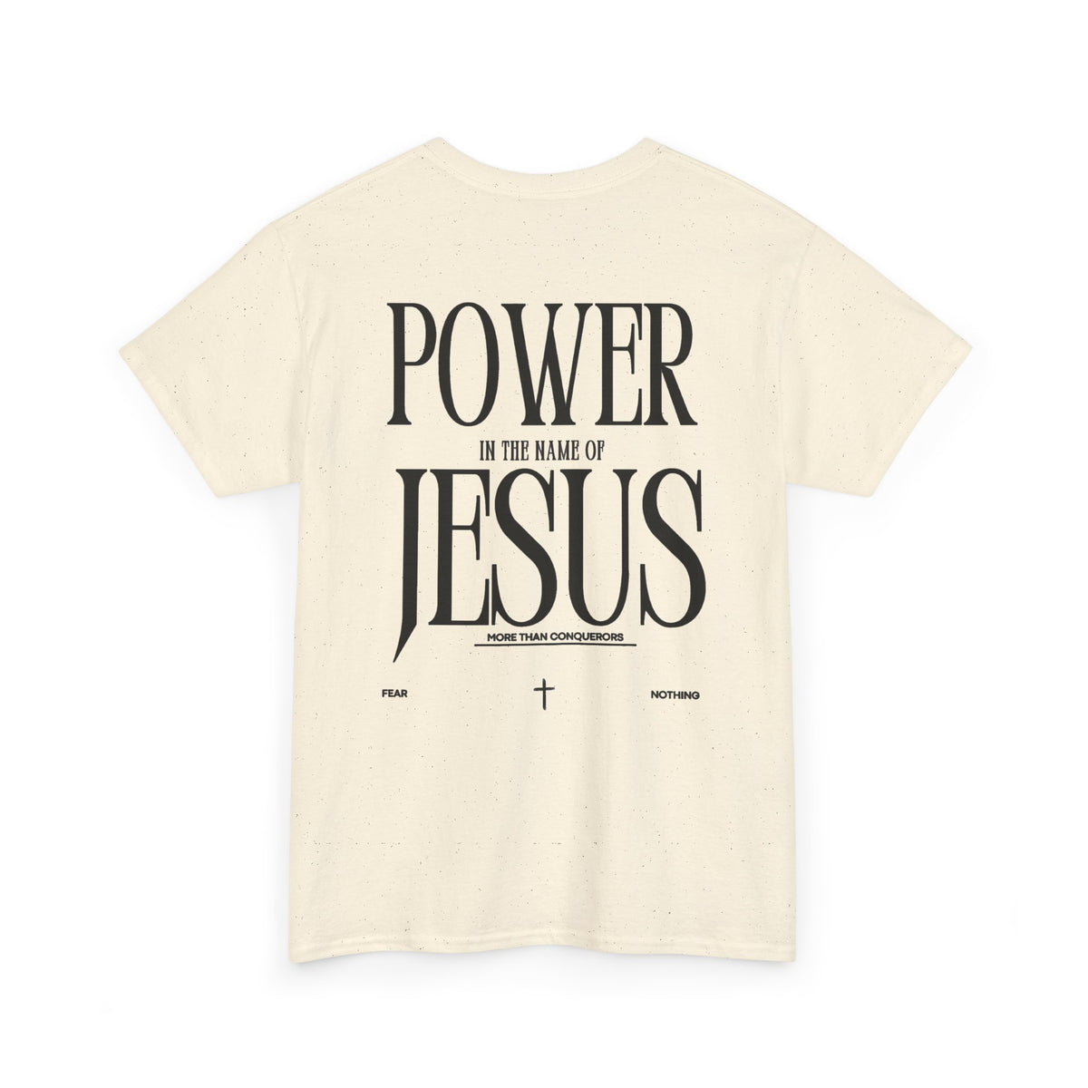 Christian Tee — "Power in the Name of Jesus" Graphic T‑Shirt