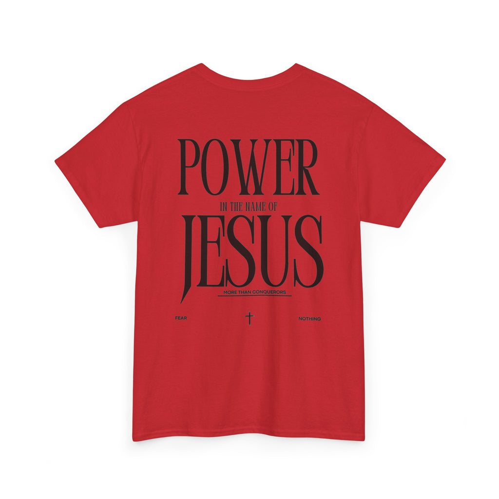 Christian Tee — "Power in the Name of Jesus" Graphic T‑Shirt