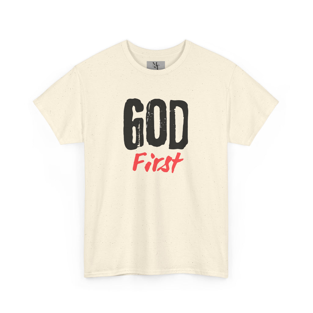 God First T-Shirt — Faith-Inspired Graphic Tee