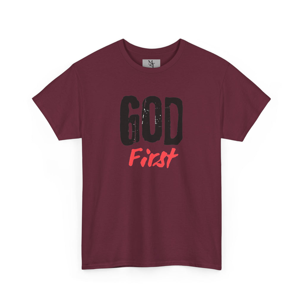 God First T-Shirt — Faith-Inspired Graphic Tee