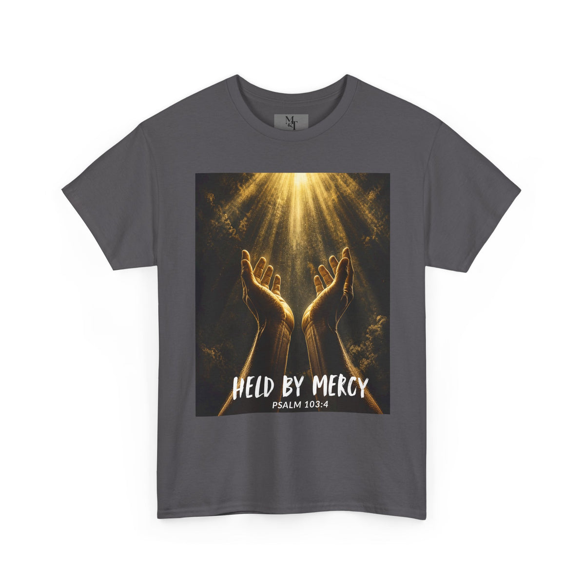 Held by Mercy — Unisex Heavy Cotton Tee
