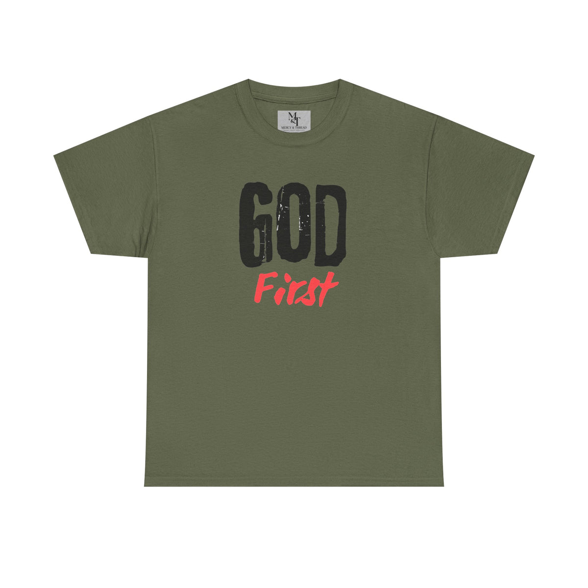 God First T-Shirt — Faith-Inspired Graphic Tee