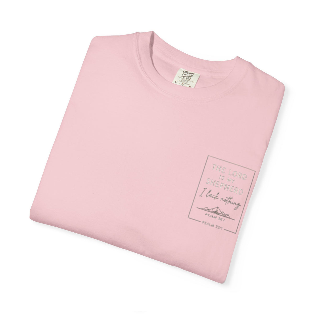 Psalm 23 'The Lord Is My Shepherd' T-Shirt
