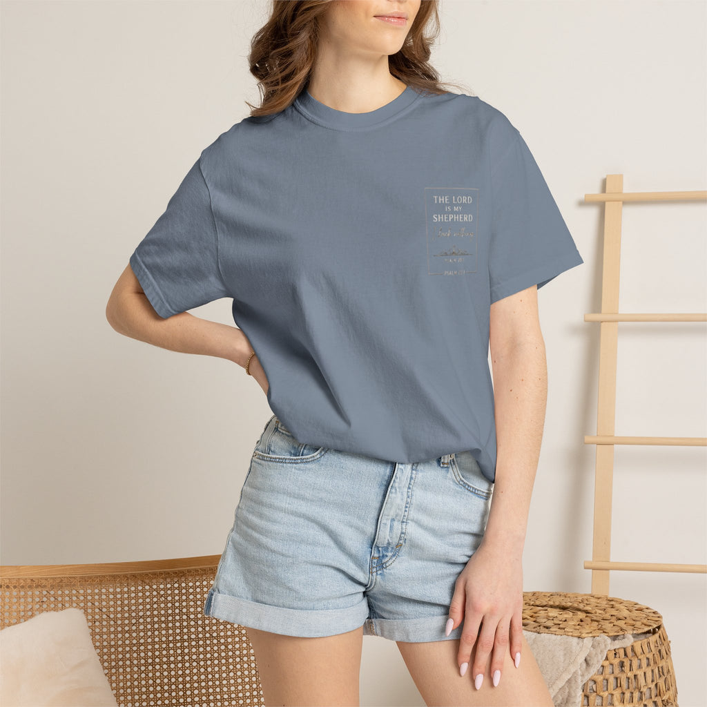 Psalm 23 'The Lord Is My Shepherd' T-Shirt
