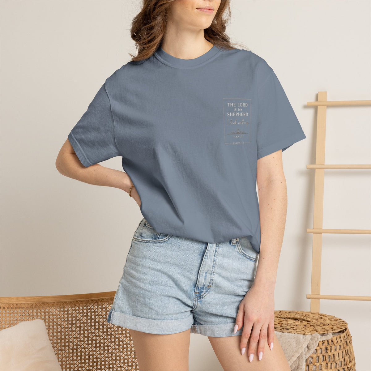 Psalm 23 'The Lord Is My Shepherd' T-Shirt