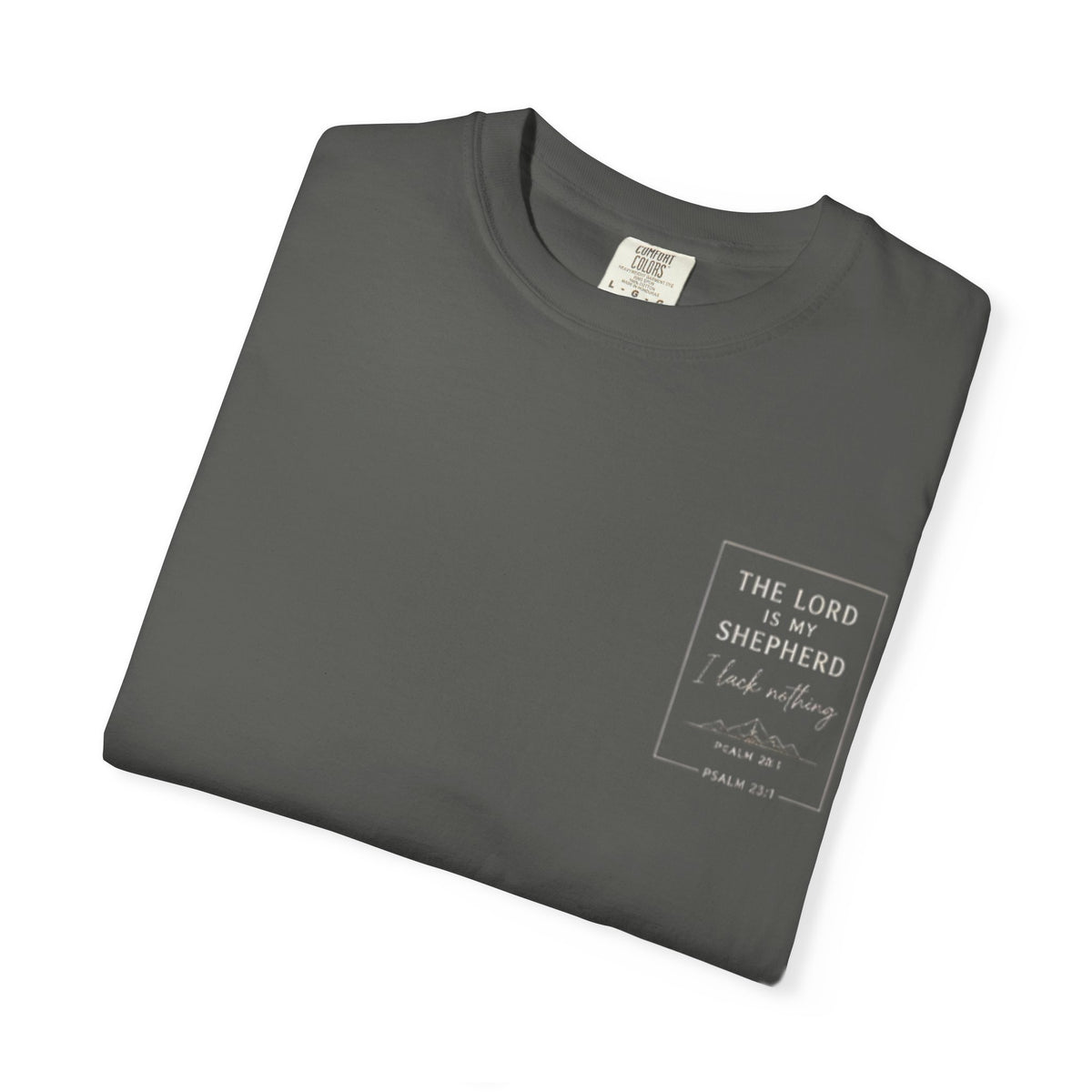 Psalm 23 'The Lord Is My Shepherd' T-Shirt