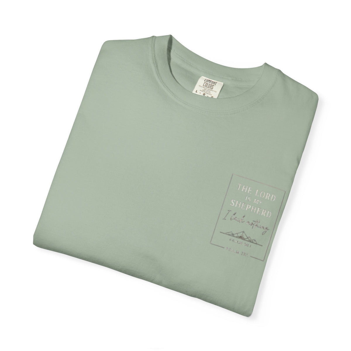 Psalm 23 'The Lord Is My Shepherd' T-Shirt