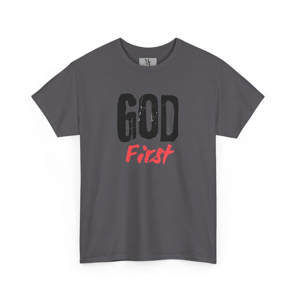 God First T-Shirt — Faith-Inspired Graphic Tee