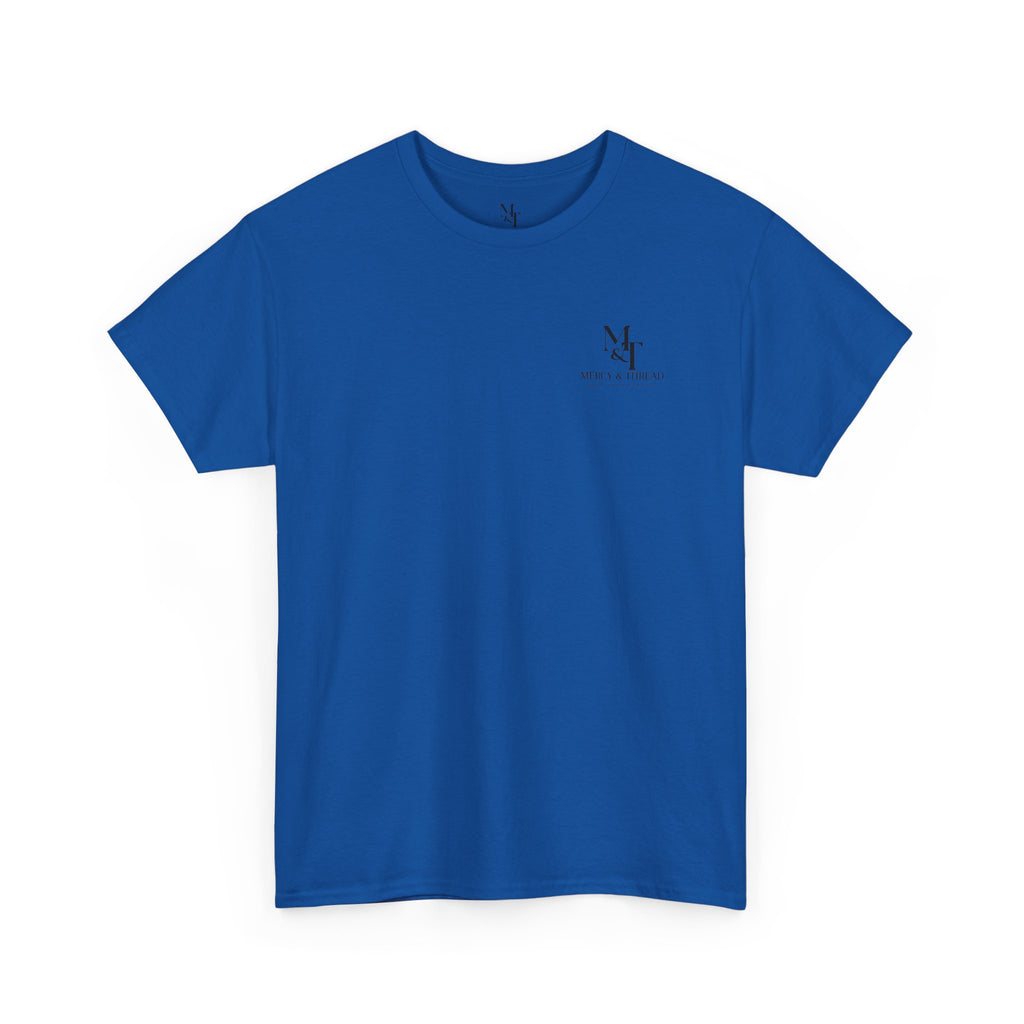 Christian Wave T-Shirt — "Even the Wind and Waves Obey Him" (Mark 4:41)