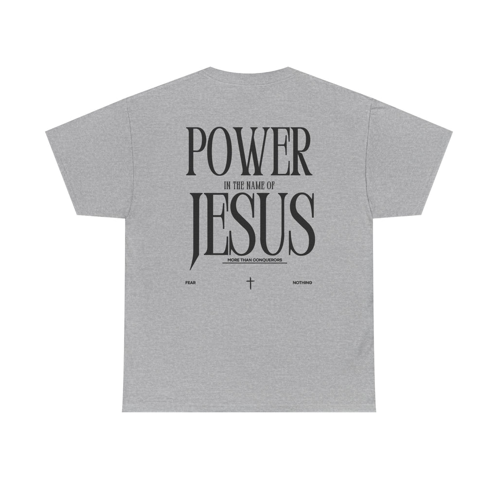 Christian Tee — "Power in the Name of Jesus" Graphic T‑Shirt
