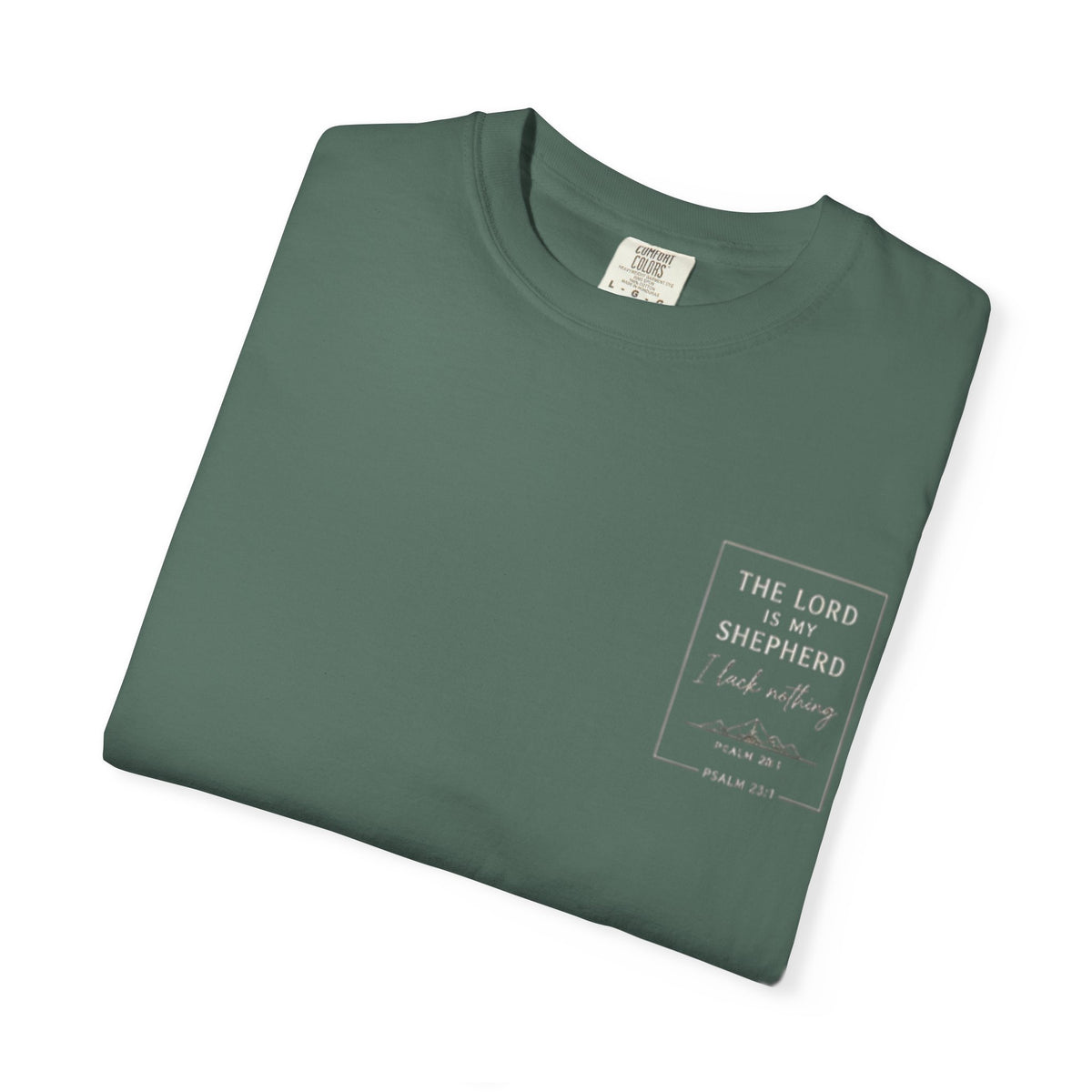 Psalm 23 'The Lord Is My Shepherd' T-Shirt