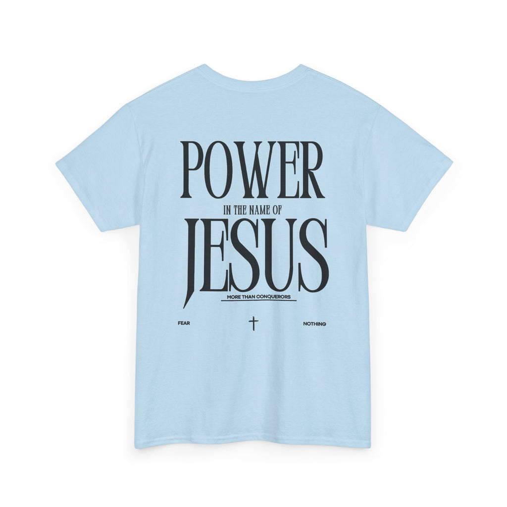 Christian Tee — "Power in the Name of Jesus" Graphic T‑Shirt