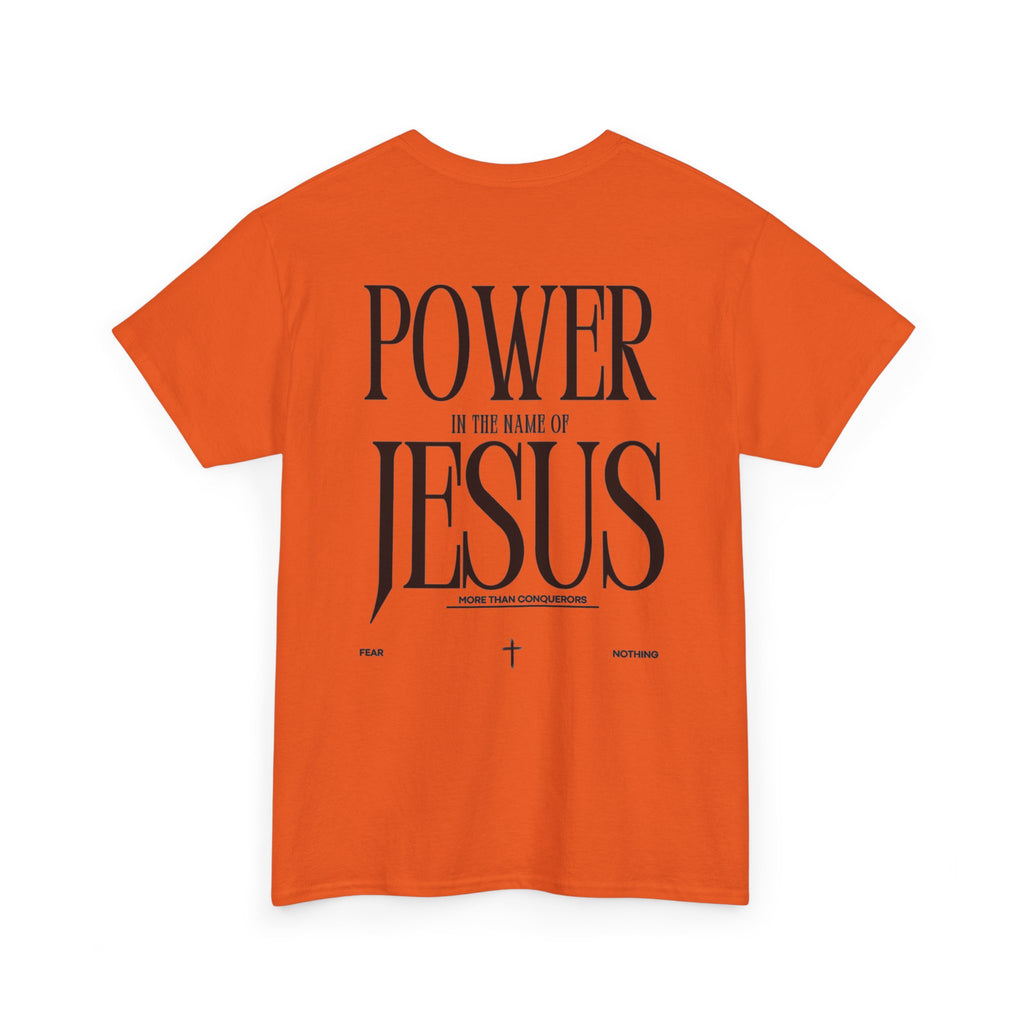Christian Tee — "Power in the Name of Jesus" Graphic T‑Shirt