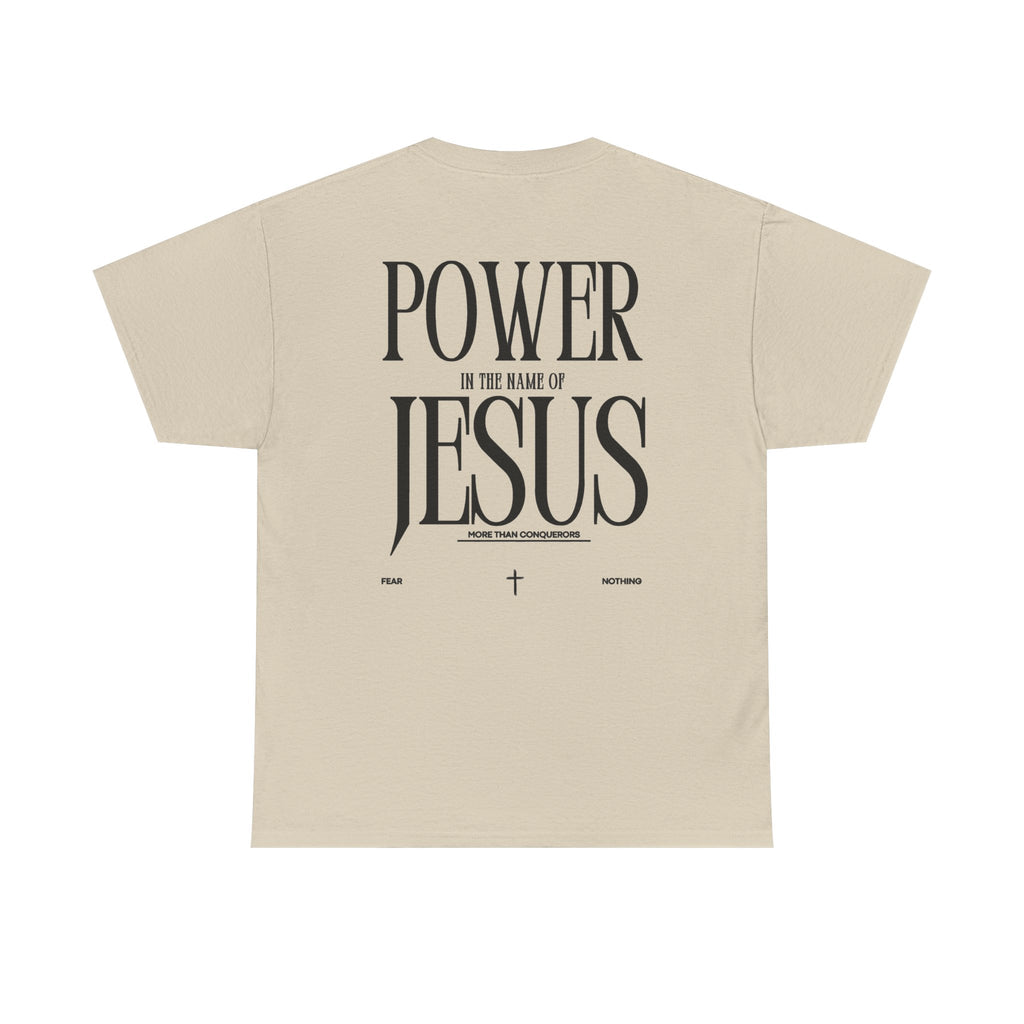 Christian Tee — "Power in the Name of Jesus" Graphic T‑Shirt