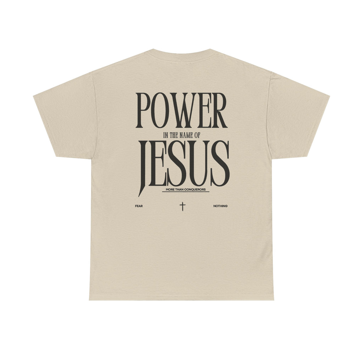 Christian Tee — "Power in the Name of Jesus" Graphic T‑Shirt