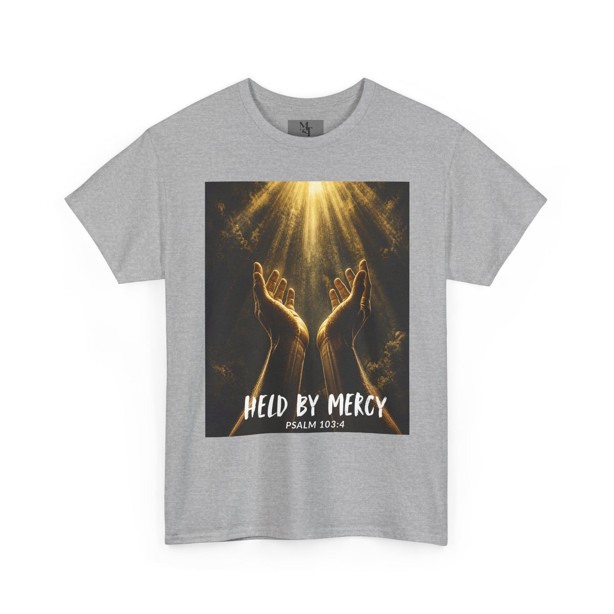 Held by Mercy — Unisex Heavy Cotton Tee