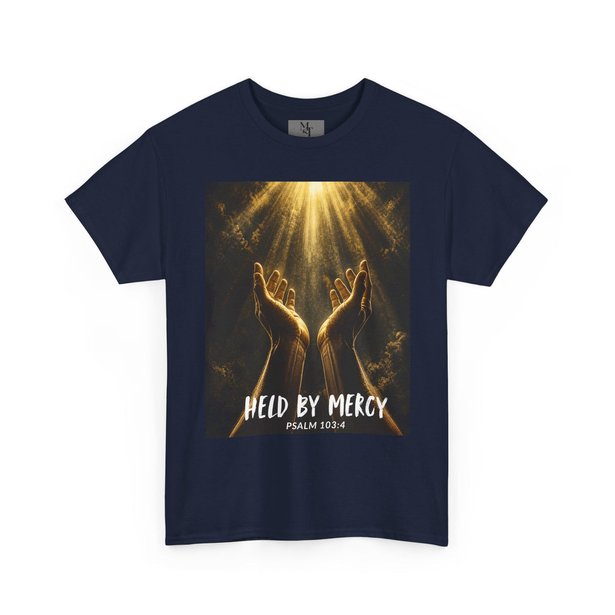Held by Mercy — Unisex Heavy Cotton Tee
