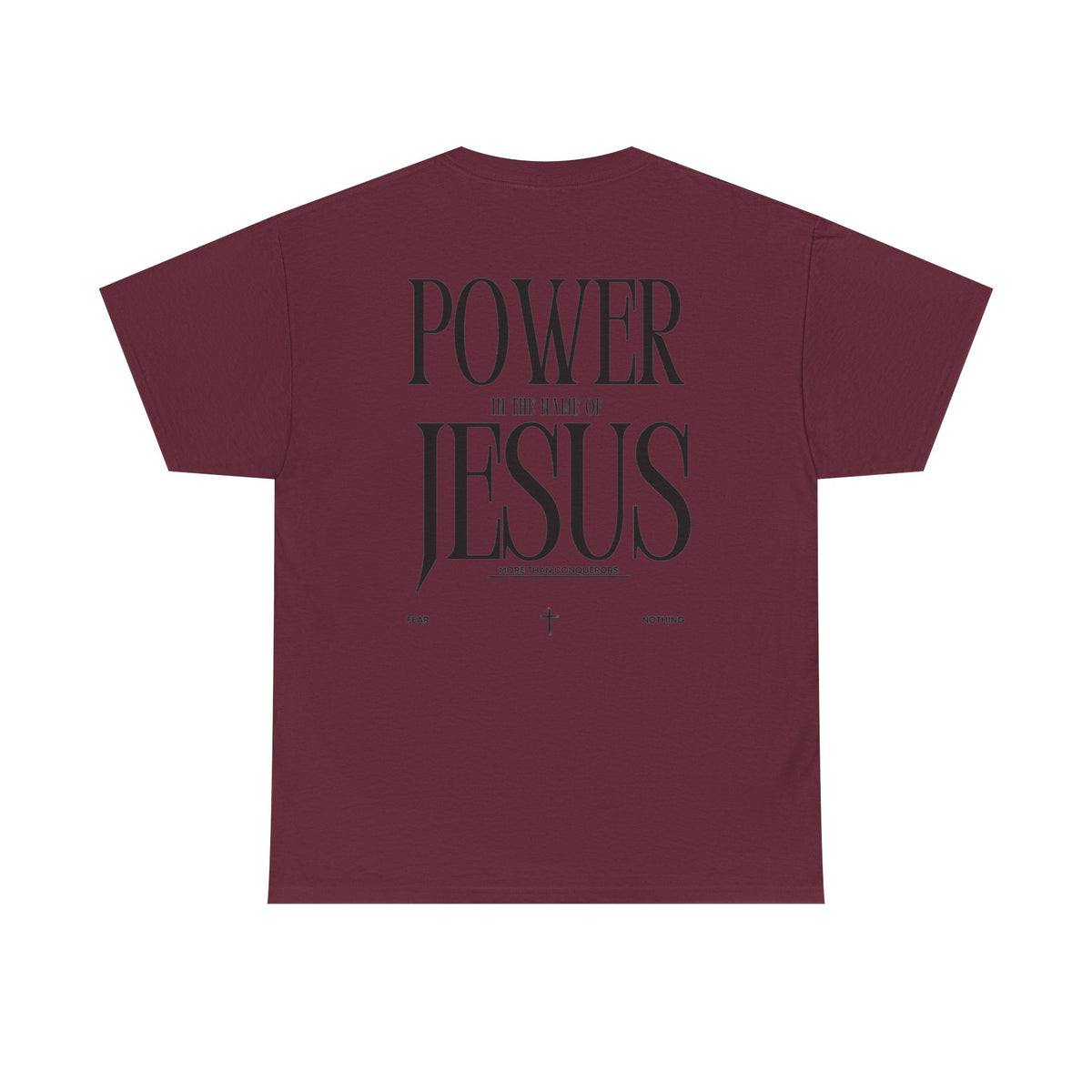 Christian Tee — "Power in the Name of Jesus" Graphic T‑Shirt