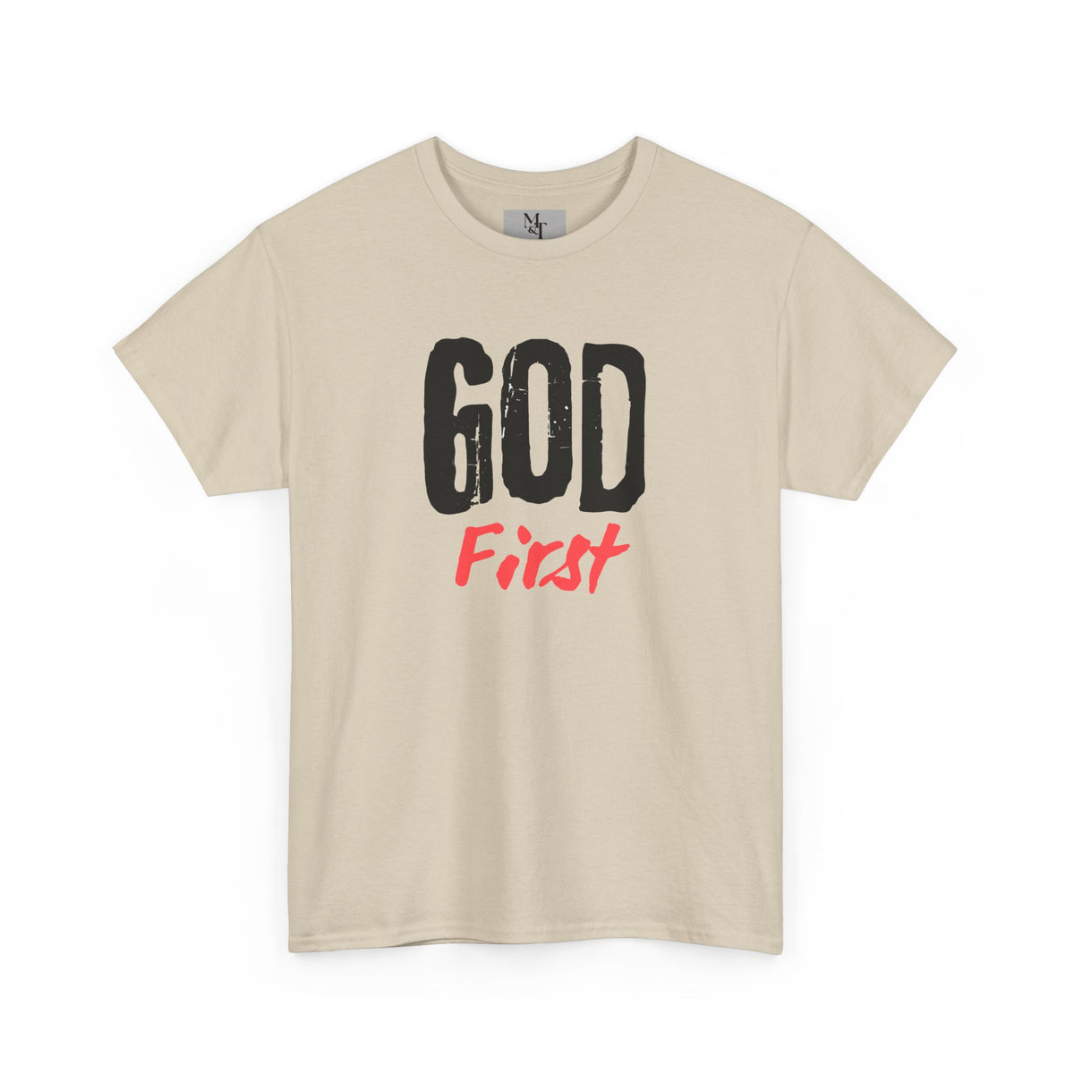 God First T-Shirt — Faith-Inspired Graphic Tee