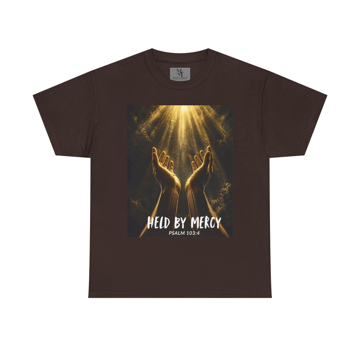 Held by Mercy — Unisex Heavy Cotton Tee