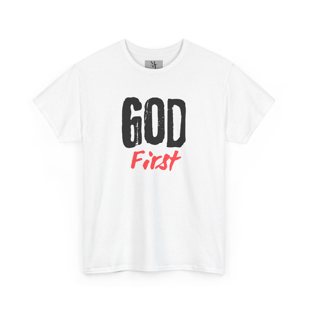 God First T-Shirt — Faith-Inspired Graphic Tee