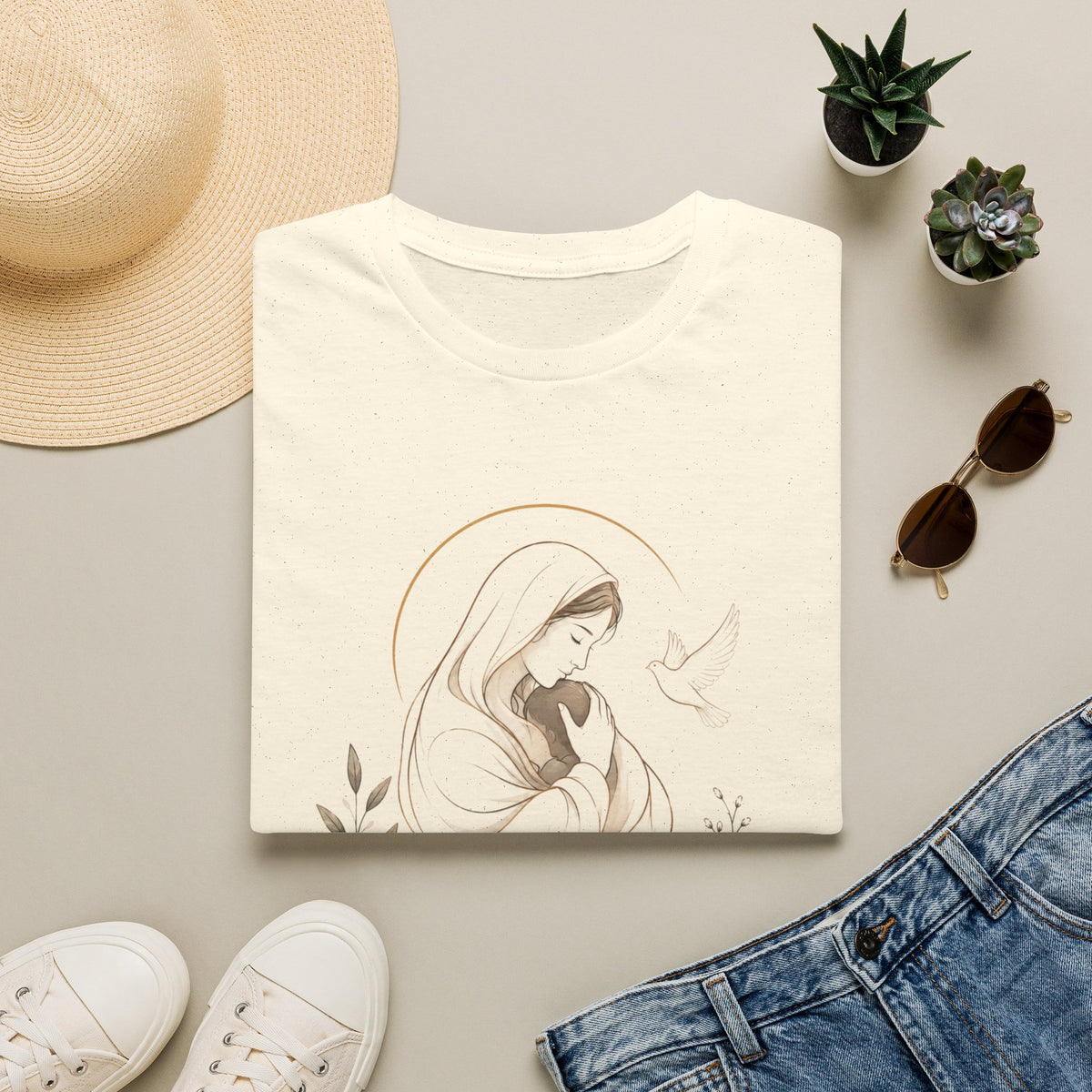 Grace & Faith T-Shirt | Christian Faith Shirt | Inspirational Unisex Tee