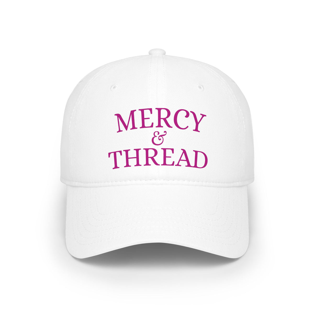 Mercy & Thread Embroidered Baseball Cap