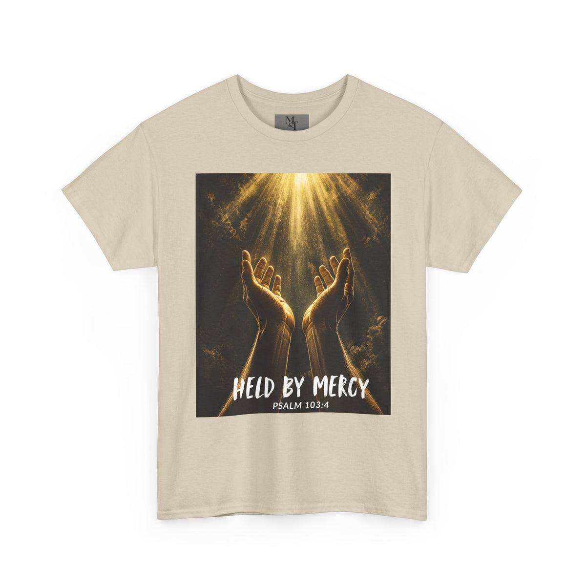 Held by Mercy — Unisex Heavy Cotton Tee