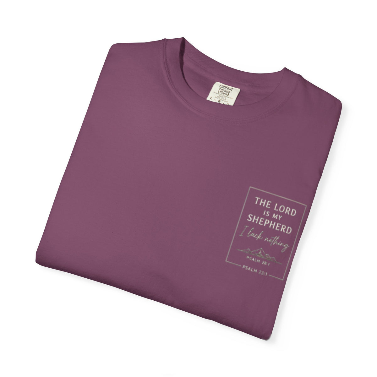 Psalm 23 'The Lord Is My Shepherd' T-Shirt