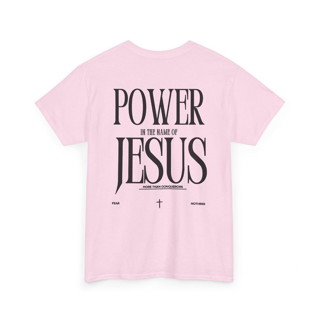 Christian Tee — "Power in the Name of Jesus" Graphic T‑Shirt