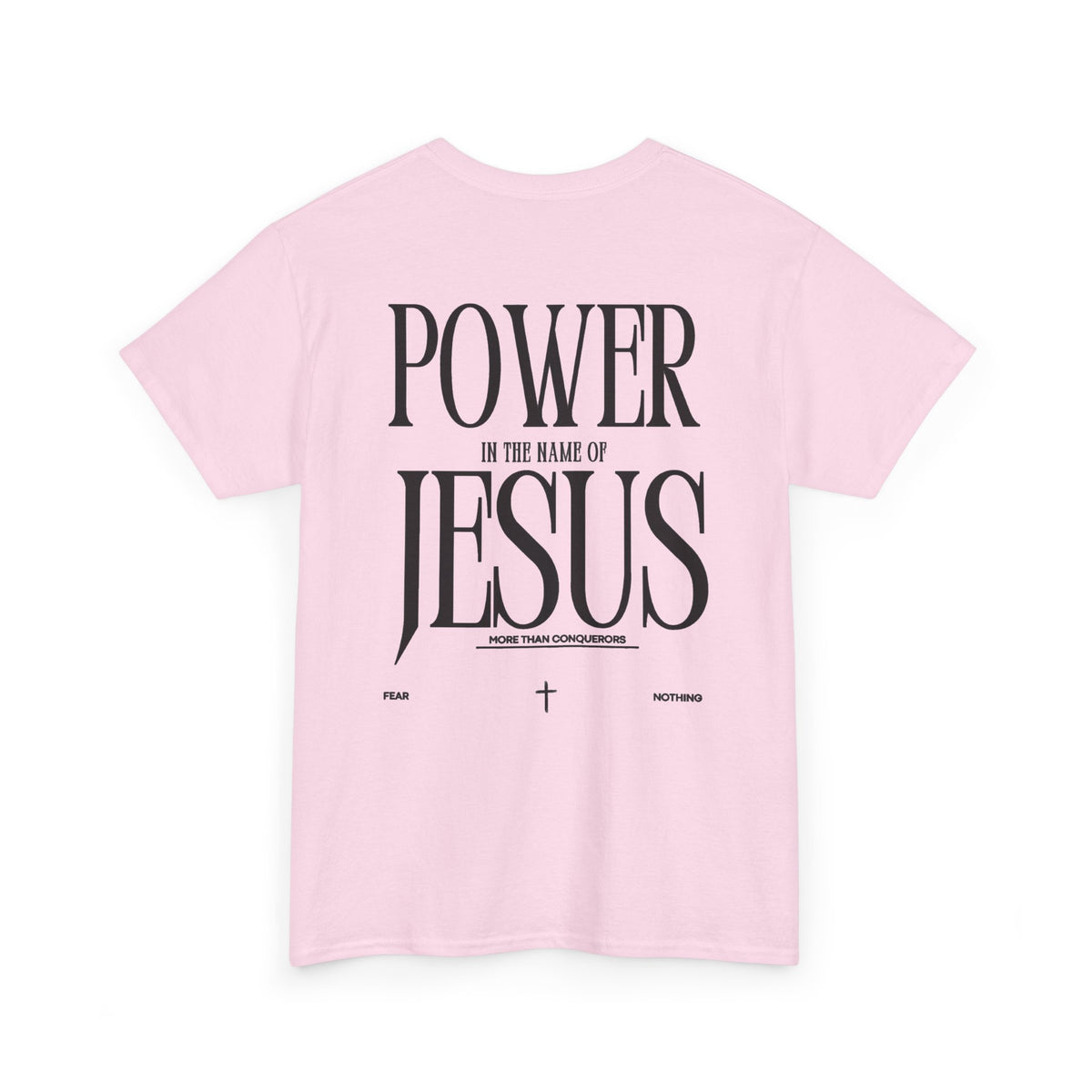 Christian Tee — "Power in the Name of Jesus" Graphic T‑Shirt