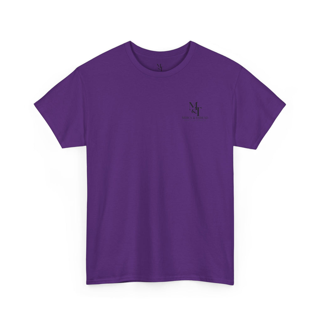 Christian Wave T-Shirt — "Even the Wind and Waves Obey Him" (Mark 4:41)