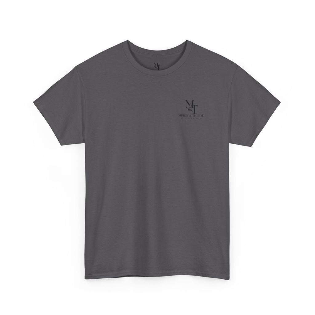 Christian Wave T-Shirt — "Even the Wind and Waves Obey Him" (Mark 4:41)