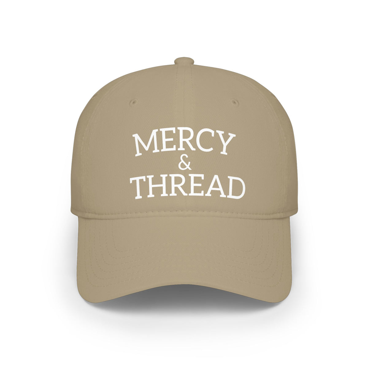 Mercy & Thread Embroidered Baseball Cap
