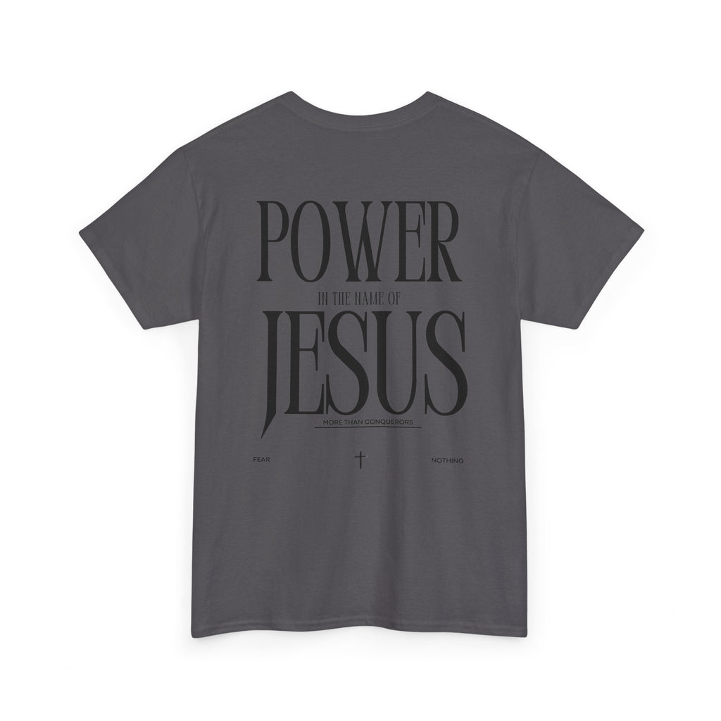 Christian Tee — "Power in the Name of Jesus" Graphic T‑Shirt
