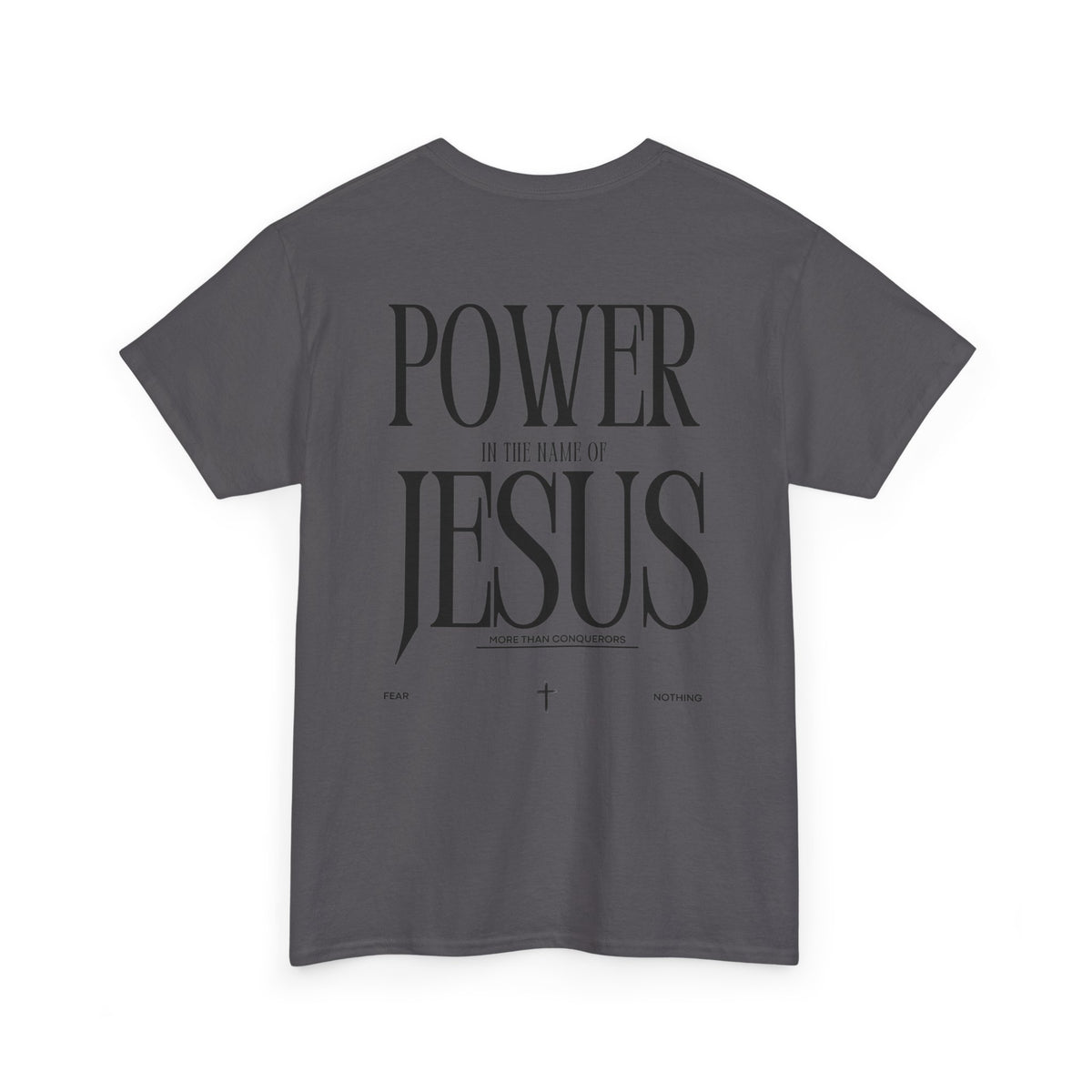 Christian Tee — "Power in the Name of Jesus" Graphic T‑Shirt