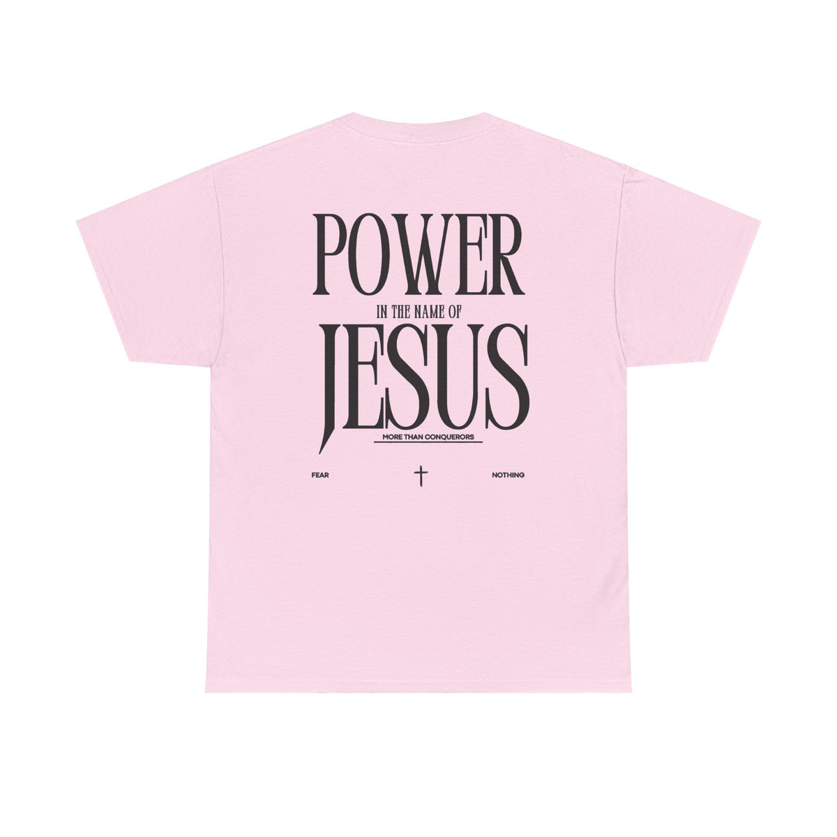 Christian Tee — "Power in the Name of Jesus" Graphic T‑Shirt