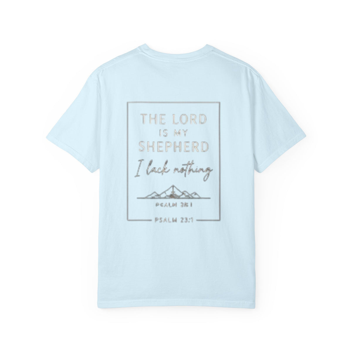 Psalm 23 'The Lord Is My Shepherd' T-Shirt