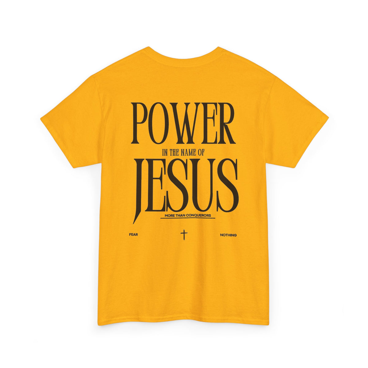 Christian Tee — "Power in the Name of Jesus" Graphic T‑Shirt