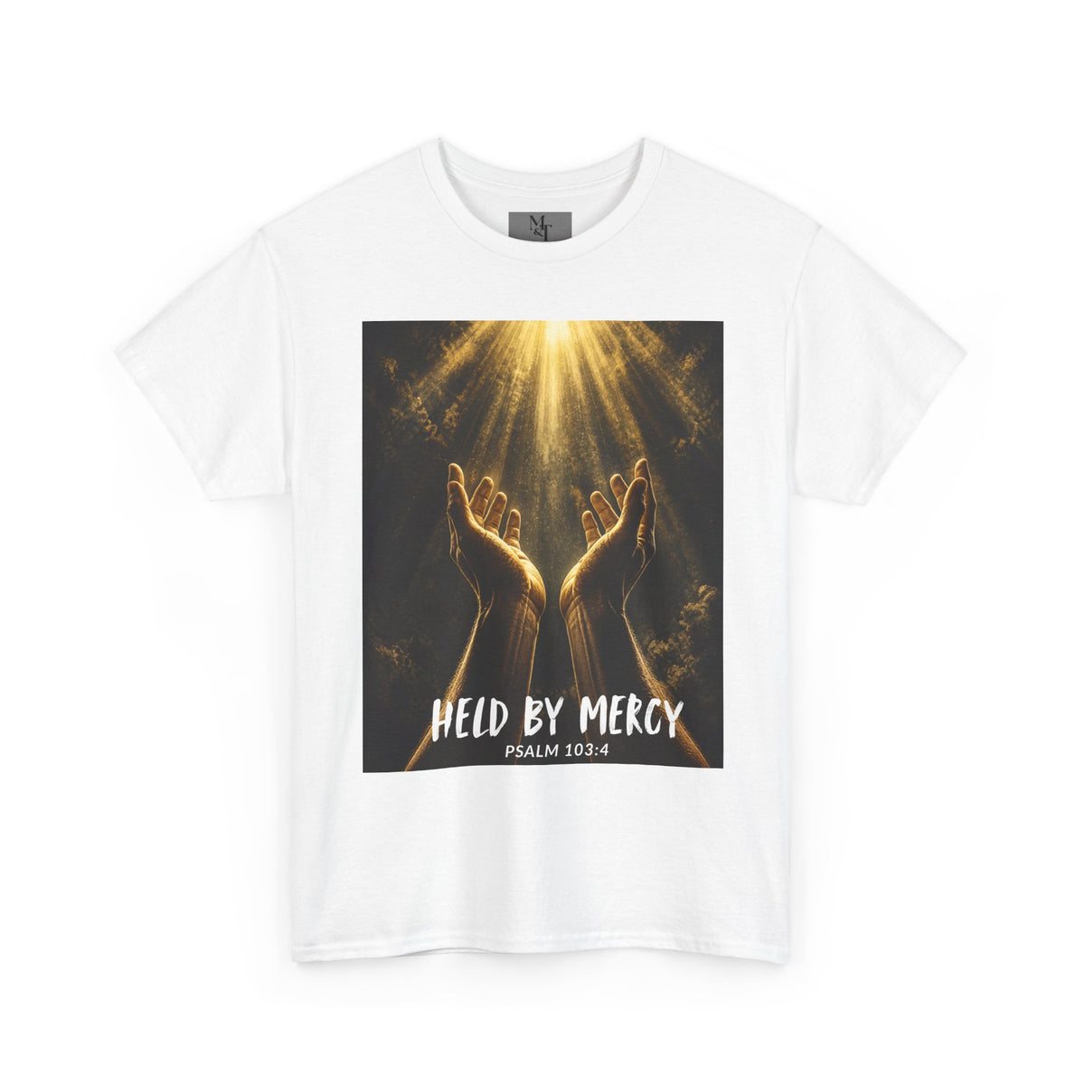 Held by Mercy — Unisex Heavy Cotton Tee