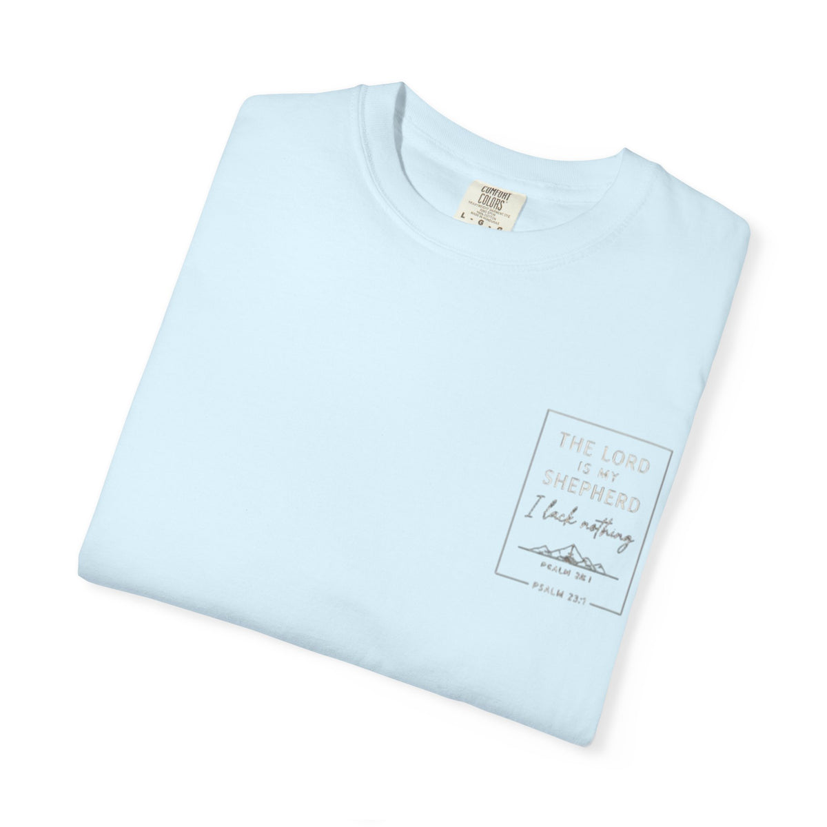 Psalm 23 'The Lord Is My Shepherd' T-Shirt