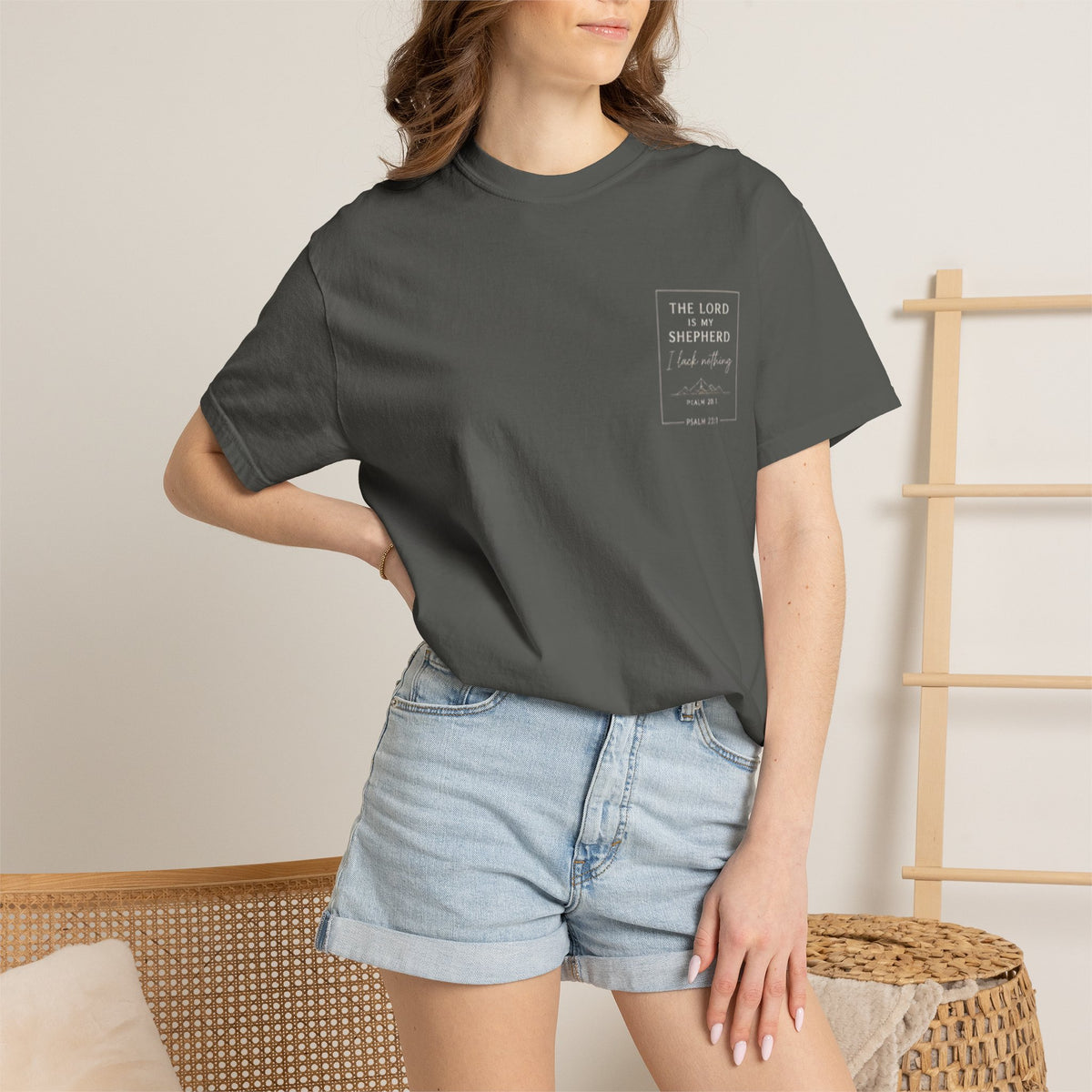 Psalm 23 'The Lord Is My Shepherd' T-Shirt