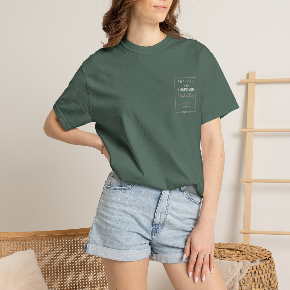 Psalm 23 'The Lord Is My Shepherd' T-Shirt