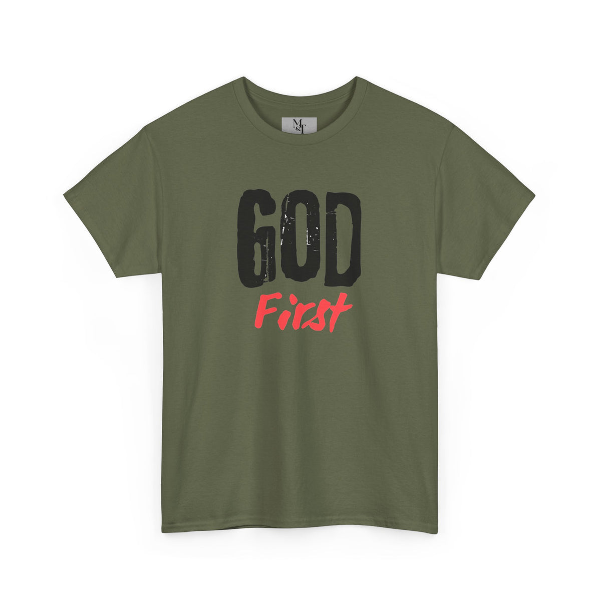 God First T-Shirt — Faith-Inspired Graphic Tee